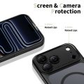 Θήκη Σιλικόνης Tech Protect Magpeak Magsafe CC για Apple iPhone 17 Pro Max -   Matte Black