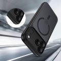 Θήκη Σιλικόνης Tech Protect Magpeak Magsafe CC για Apple iPhone 17 Pro Max -   Matte Black