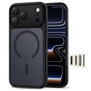 Θήκη Σιλικόνης Tech Protect Magpeak Magsafe CC για Apple iPhone 17 Pro Max -   Matte Black