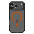 Θήκη Σιλικόνης Spigen Ultra Hybrid MagSafe για Apple iPhone 17 Pro Max - Frosted Black-Orange