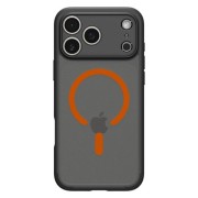 Θήκη Σιλικόνης Spigen Ultra Hybrid MagSafe για Apple iPhone 17 Pro Max - Frosted Black-Orange