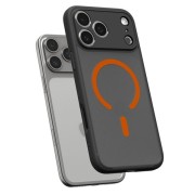 Θήκη Σιλικόνης Spigen Ultra Hybrid MagSafe για Apple iPhone 17 Pro Max - Frosted Black-Orange