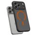 Θήκη Σιλικόνης Spigen Ultra Hybrid MagSafe για Apple iPhone 17/18 Pro Max - Frosted Black-Orange