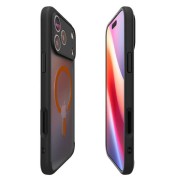 Θήκη Σιλικόνης Spigen Ultra Hybrid MagSafe για Apple iPhone 17 Pro Max - Frosted Black-Orange