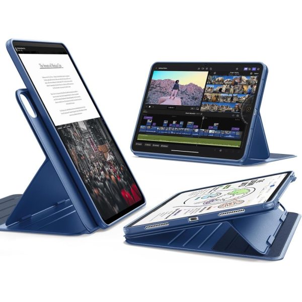 Θήκη Book ESR Flip Hybrid για Apple iPad Pro 13”  Gen 7/ Gen 8 (2024 - 2025) - Navy Blue