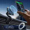 ESR Omnilock Cryoboost Magnetic MagSafe Car  Wireless  Charger (Αεραγωγού) 25W QI2.2 - Black