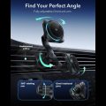 ESR Omnilock Cryoboost Magnetic MagSafe Car  Wireless  Charger (Αεραγωγού) 25W QI2.2 - Black