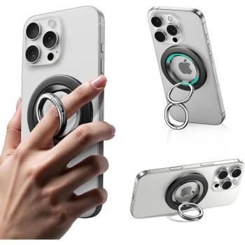 ESR HaloLock Magnetic 360 Phone Ring Stand Με  Magsafe - Black