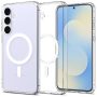  Θήκη Σιλικόνης Spigen Ultra Hybrid Mag Με Magsafe Back Cover με Magsafe Για Samsung Galaxy S25 FE - Clear White
