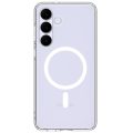  Θήκη Σιλικόνης Spigen Ultra Hybrid Mag Με Magsafe Back Cover με Magsafe Για Samsung Galaxy S25 FE - Clear White