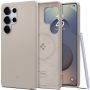Θήκη Σιλικόνης Spigen Fit Mag Με Magsafe Back Cover για Samsung Galaxy S25 Ultra - Natural Titanium