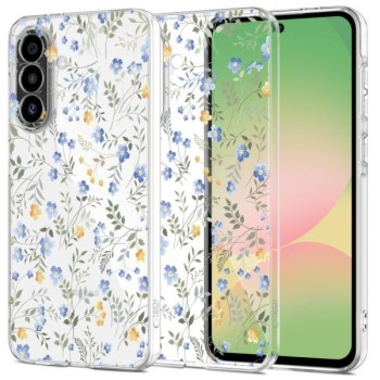 Θήκη Σιλικόνης Tech Protect FlexAir Back Cover για Samsung Galaxy A56 5G - Spring Flowers