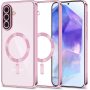 Θήκη Σιλικόνης Tech Protect MagFlex με Magsafe Back Cover για Samsung Galaxy A56 5G - Rose Gold
