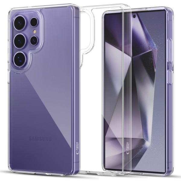 Σκληρή Θήκη Σιλικόνης Tech-Protect FlexAir Hybrid  Back Cover για Samsung Galaxy S25 Ultra - Clear 
