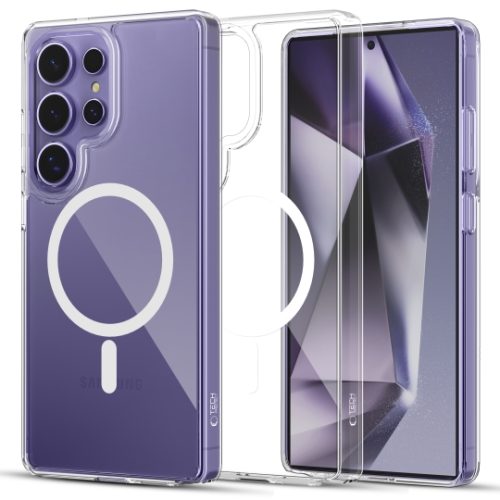 Σκληρή Θήκη Σιλικόνης Tech-Protect FlexAir Hybrid Με Magsafe Back Cover για Samsung Galaxy S25 Ultra - Clear 