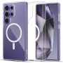 Σκληρή Θήκη Σιλικόνης Tech-Protect FlexAir Hybrid Με Magsafe Back Cover για Samsung Galaxy S25 Ultra - Clear 