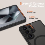 Σκληρή Θήκη Σιλικόνης Tech-Protect Magcam Με Magsafe Back Cover για Samsung Galaxy S25 Ultra - Matte Black