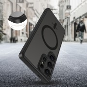 Σκληρή Θήκη Σιλικόνης Tech-Protect Magcam Με Magsafe Back Cover για Samsung Galaxy S25 Ultra - Matte Black