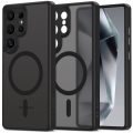 Σκληρή Θήκη Σιλικόνης Tech-Protect Magcam Με Magsafe Back Cover για Samsung Galaxy S25 Ultra - Matte Black