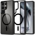 Σκληρή Θήκη Σιλικόνης Tech-Protect Magmat Με Magsafe Back Cover για Samsung Galaxy S25 Ultra - Clear Black