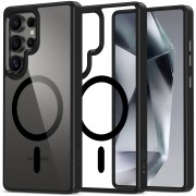 Σκληρή Θήκη Σιλικόνης Tech-Protect Magmat Με Magsafe Back Cover για Samsung Galaxy S25 Ultra - Clear Black