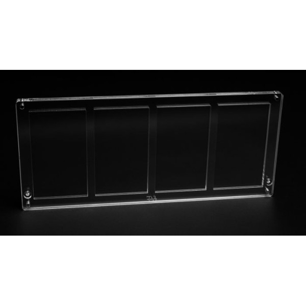The Acrylic Box - 4 Slot Booster Pack Artset Display