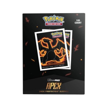 Ultra Pro Apex: Pokemon Deck Card Protector Sleeves (105 Τμχ) - Charizard