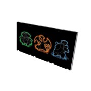 Ultra Pro: Ακρυλική Βάση Προβολής Καρτών 3 θέσεων One-Touch Edge - Pokémon  Neon Kanto