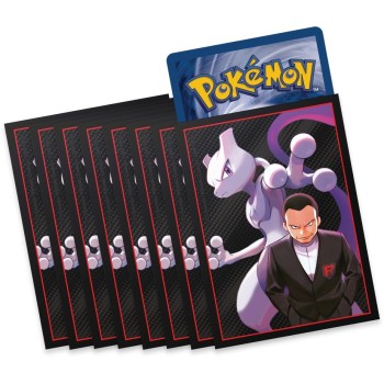 Pokémon Sleeves Official - 65τμχ -  Destined Rivals Team Rocket”s Mewtwo