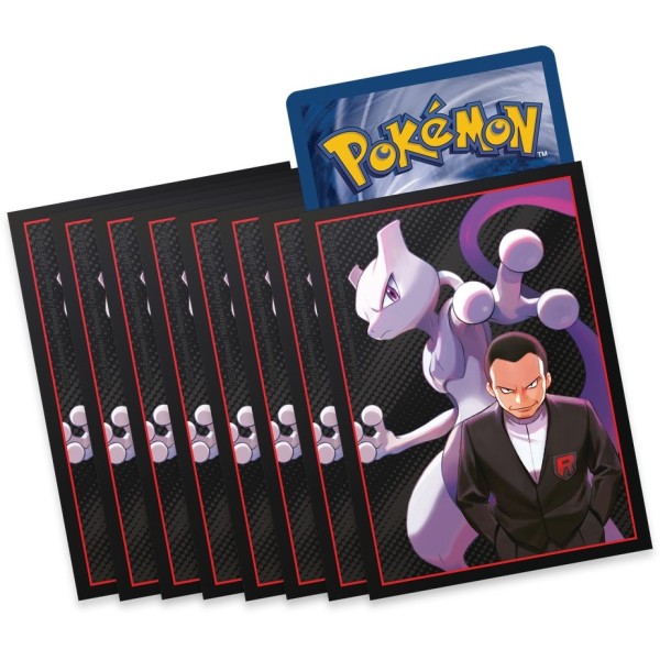 Pokémon Sleeves Official - 65τμχ -  Destined Rivals Team Rocket”s Mewtwo