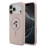 Θήκη Σιλικόνης Karl Lagerfeld Liquid Karl and Choupette με MagSafe για Apple iPhone 17/18 Pro Max - Pink