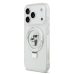Σκληρή Θήκη Karl Lagerfeld Ringstand Karl and Choupette με MagSafe για iPhone 17 Pro - Clear