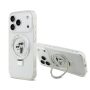 Σκληρή Θήκη Karl Lagerfeld Ringstand Karl and Choupette με MagSafe για iPhone 17 Pro - Clear