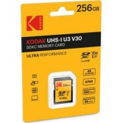  Memory Card Kodak Ultra Performance microSDXC 256GB Class 10 U3 V30 A1 UHS-I - με Αντάπτορα