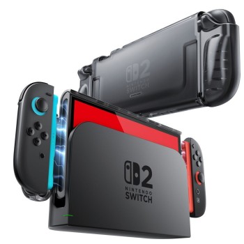Θήκη Μεταφοράς Supcase Crystal Case για Nintendo Switch 2 - Frost Black