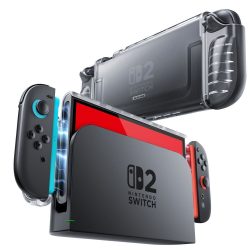Θήκη Προστασίας Supcase Crystal Case για Nintendo Switch 2 - Frost Clear
