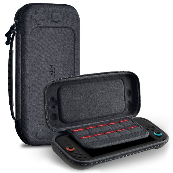 Θήκη Μεταφοράς Tech-Protect Hardpouch για Nintendo Switch 2 - Dark Grey