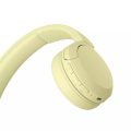 Ασύρματα ακουστικά Sony Wireless Headphones On Ear (WH-CH520) με 50 ώρες Λειτουργίας και Quick Charge - Yellow