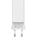 Φορτιστής Xiaomi Fast Charge 65W με Θύρα USB-C και καλώδιο USB-C - White