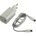 Φορτιστής Xiaomi Fast Charge 65W με Θύρα USB-C και καλώδιο USB-C - White