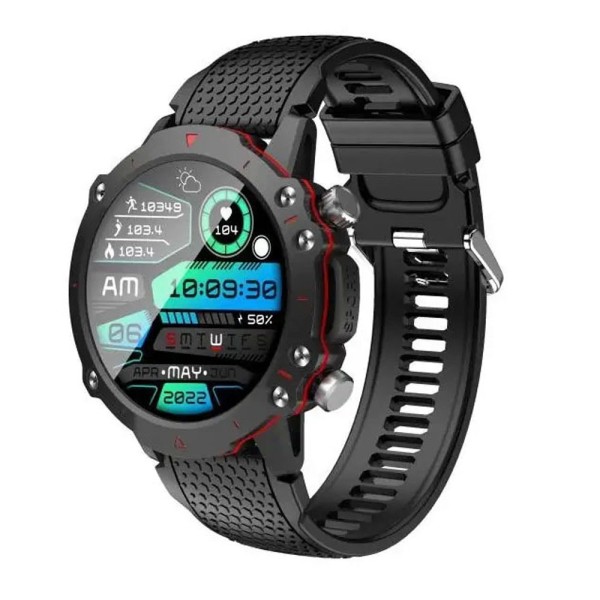 Smartwatch iXchange SW-07 με Παλμογράφο - Black