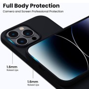 Θήκη Σιλικόνης Orso Cloud Magsafe iPhone 14 Pro Max - Black