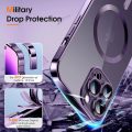 Θήκη Σιλικόνης Orso Magshine Magsafe για iPhone 14 Pro Max - Purple