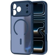 Θήκη Σιλικόνης Tech-Protect Basicmag με Magsafe για Apple iPhone 17 Pro Max -  Matte Deep Blue 