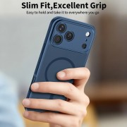 Θήκη Σιλικόνης Tech-Protect Basicmag με Magsafe για Apple iPhone 17 Pro Max -  Matte Deep Blue 