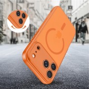 Θήκη Σιλικόνης Tech-Protect BasicMag με Magsafe για iPhone 17 Pro Max - Matte Cosmic Orange