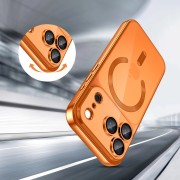 Θήκη Σιλικόνης Tech-Protect Magflex με Magsafe για Apple iPhone 17 Pro Max - Shiny Cosmic Orange