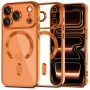 Θήκη Σιλικόνης Tech-Protect Magflex με Magsafe για Apple iPhone 17/18 Pro Max - Shiny Cosmic Orange