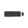 Aσύρματο Σετ Πληκτρολογίου Logitech Silent Wireless Combo MK295 GR - Black 