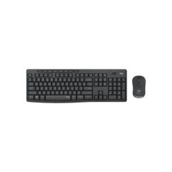 Aσύρματο Σετ Πληκτρολογίου Logitech Silent Wireless Combo MK295 GR - Black 